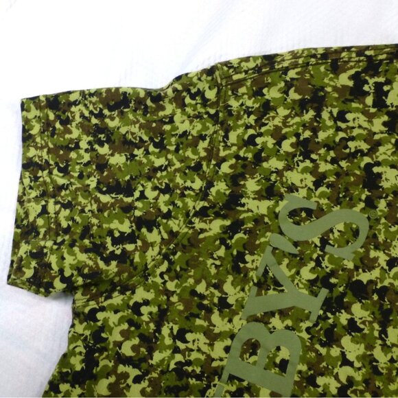 Zaxbys Camo Employee T-Shirt Large Camouflage Tee Green Fast Food Collector - Picture 2 of 6
